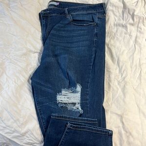 Glitzy Girl skinny Jean size 24W